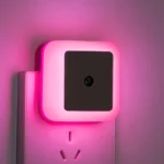 Auto On/Off Mini LED Night Light – Smart & Convenient Bedroom Lighting
