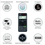 CASIO FX-991CW Scientific Calculator (Black) – 3 Years Warranty