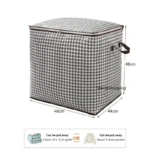 Large Capacity Square Blanket & Quilt Storage Bag – Premium Printed Quality