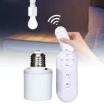 Smart E27 Wireless Lamp Holder – Remote Control & Timer Function