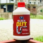 front view of Block Out Drain Cleaner