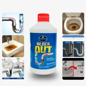 Block-out-drain-cleaner