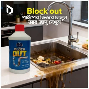 Block-out-drain-cleaner